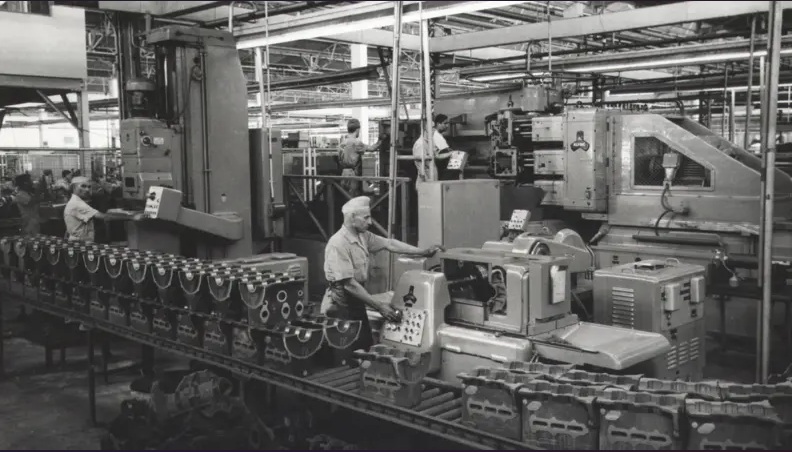 Modelo fordista de produ&ccedil;&atilde;o/Foto: Arquivo Nacional
