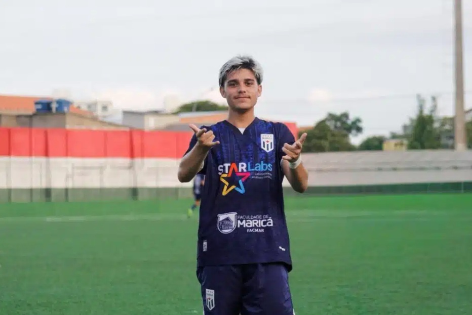 O atacante Guilherme Balalai marcou o terceiro gol /Foto: L&eacute;o Alves