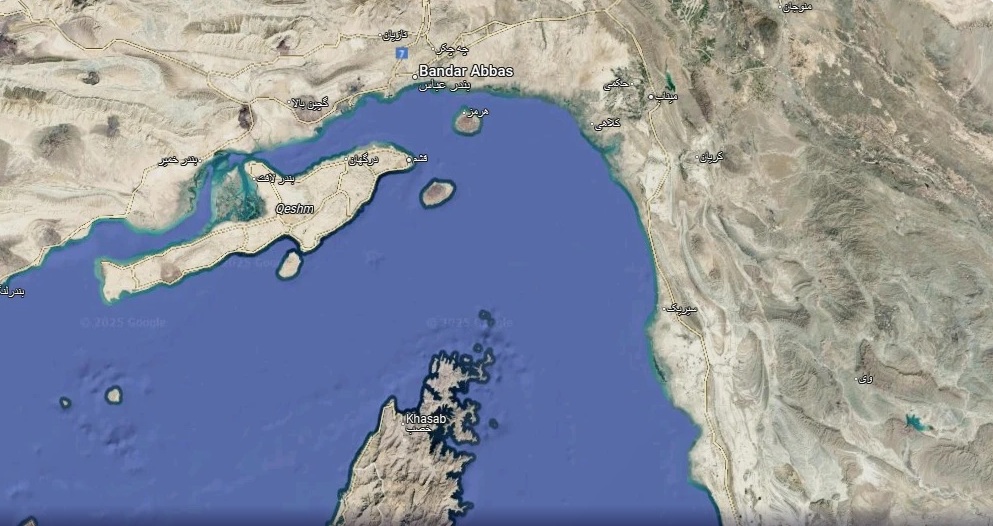 Estreito de Hormuz/Imagem: Google Street View