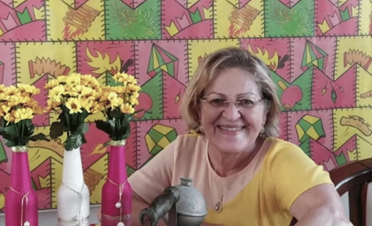 Fatima Sabtos comeu moqueca e precisou ser internada por intoxica&ccedil;&atilde;o/Foto: Reprodu&ccedil;&atilde;o