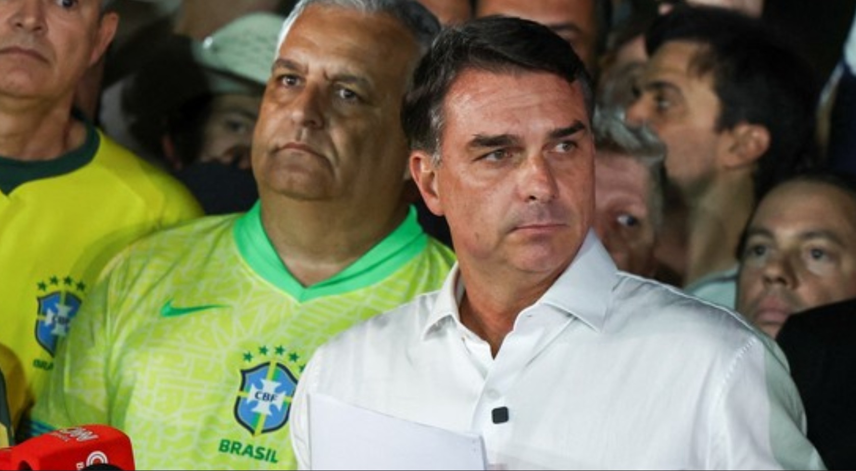 Fl&aacute;vio Bolsonaro ap&oacute;s derrota nas elei&ccedil;&otilde;es 2026/Foto: Agustin Marcarian