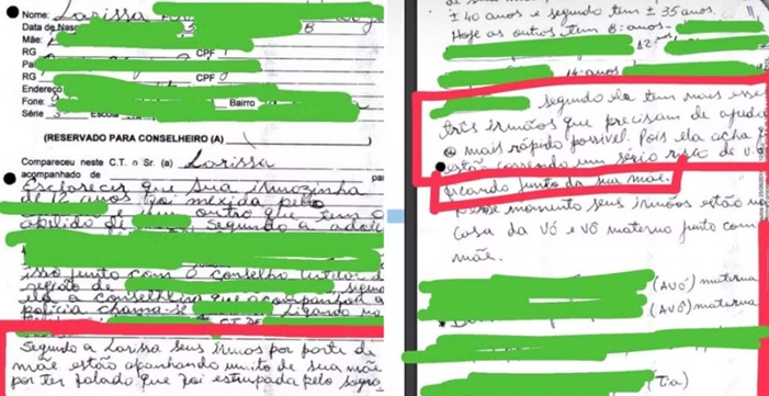 Jovem alega ter procurado o  Conselho Tutelar ainda crian&ccedil;a/Foto: Reprodu&ccedil;&atilde;o