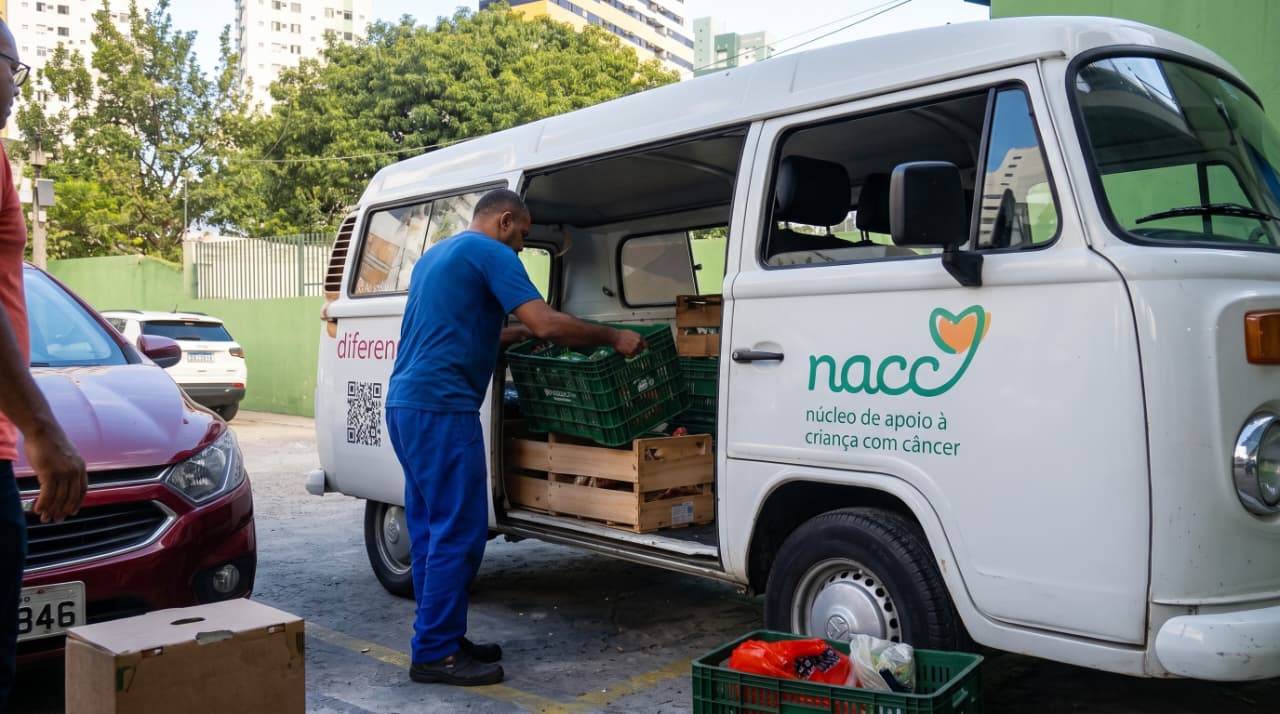 Institui&ccedil;&atilde;o que recebe doa&ccedil;&atilde;o do Instituto Fome de Tudo