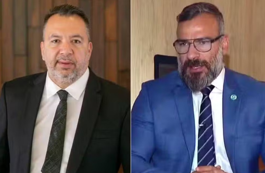 Da esquerda para a direita: M&aacute;rcio Canella e Marcus Amim/Fotos: Reprodu&ccedil;&atilde;o