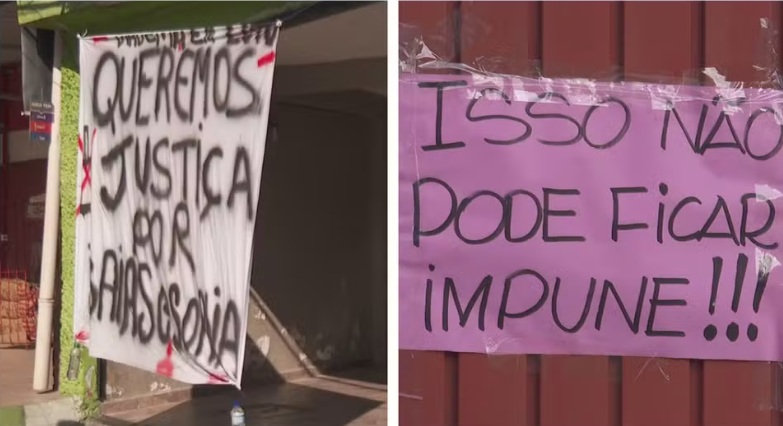 Protestos na vizinhan&ccedil;a/Foto: Divulga&ccedil;&atilde;o