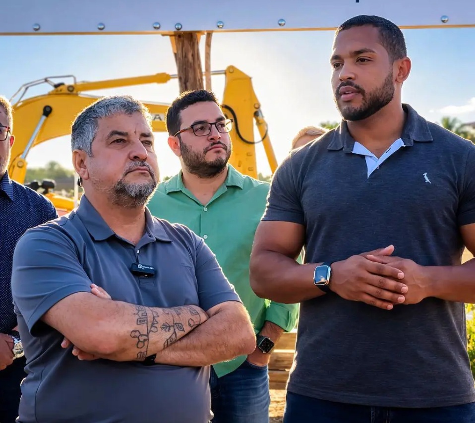 Quaqu&aacute;, Allyson e Diego (ao fundo)/Foto: Divulga&ccedil;&atilde;o