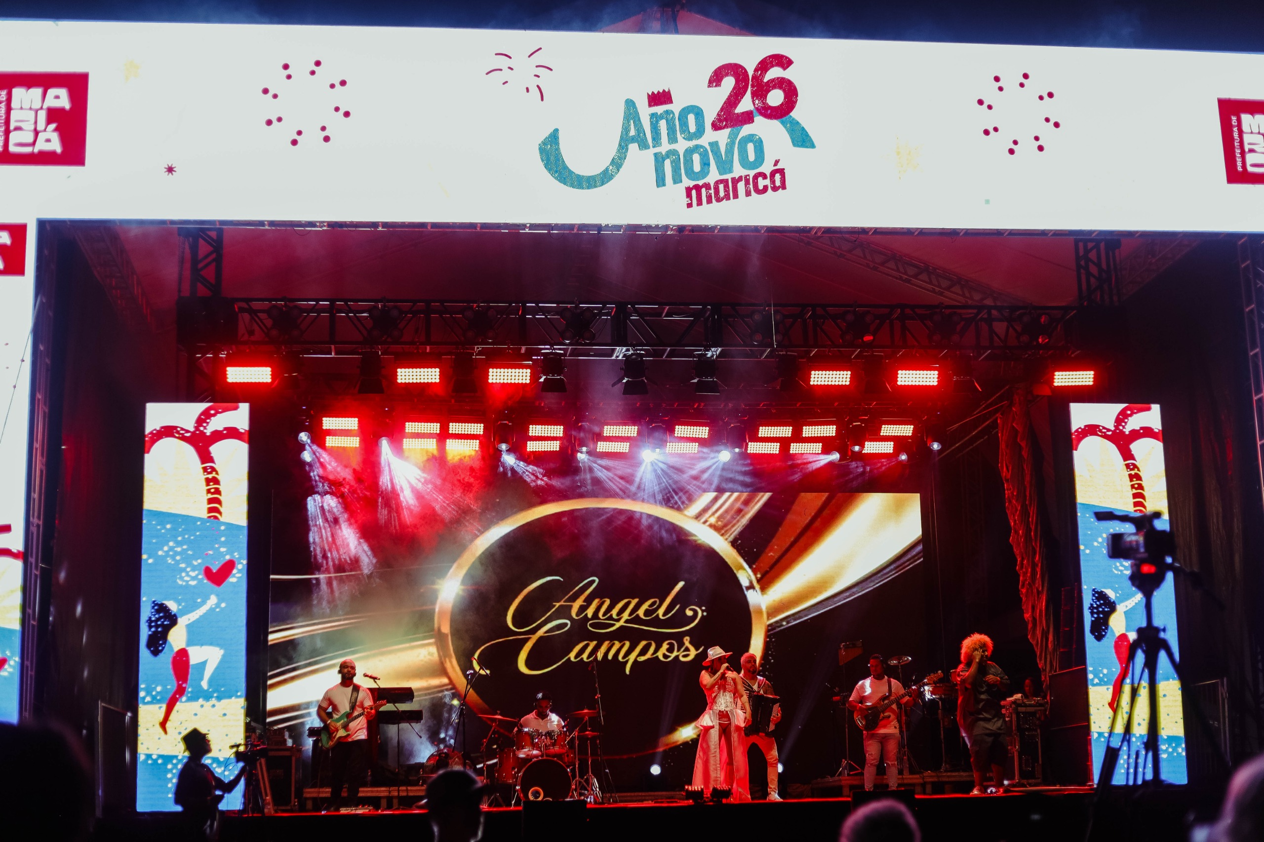 Palco dos shows em Ara&ccedil;atiba/Foto: Thamyris Mello