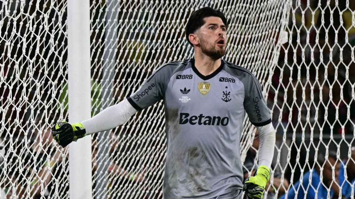 Rossi, goleiro do Flamengo/Foto: Pablo Porciuncula