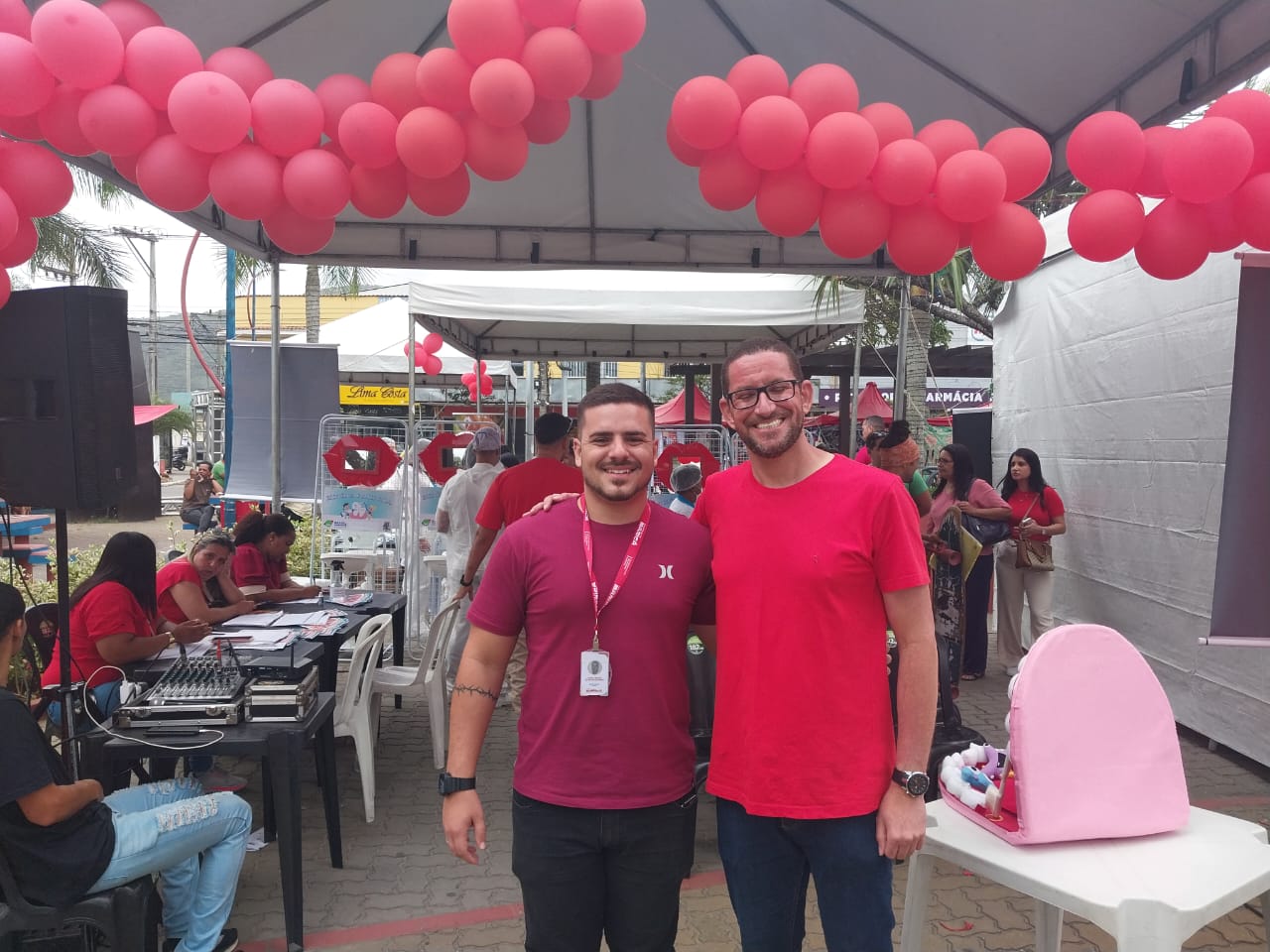 Da esquerda para a direita: Ruan Carlos e Frederico Rangel/Foto: Rayza Esp&iacute;rito Santo