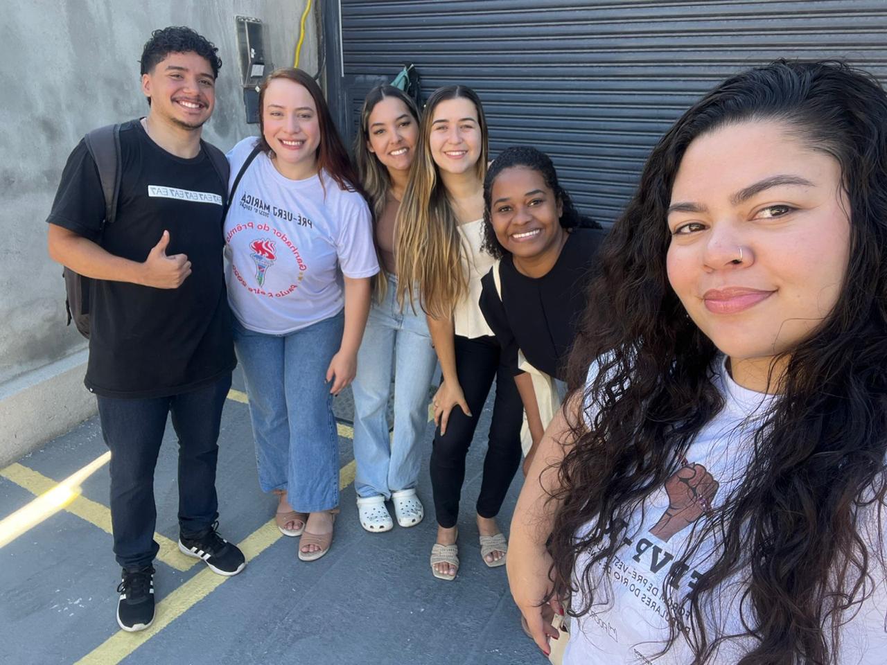 Alunos ap&oacute;s a prova discursiva do vestibular 2025/Foto: Divulga&ccedil;&atilde;o