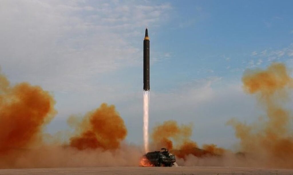Lançamento de míssil pela Coreia do Norte - Agência Reuters © Agência Reuters