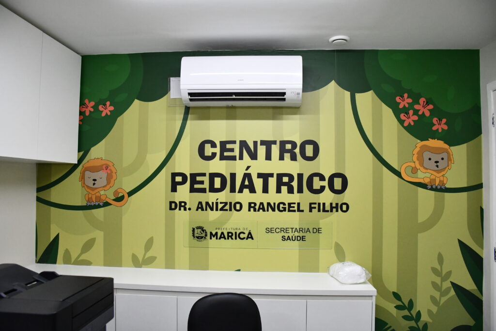 Recepção do Centro Pediátrico Dr. Anizio Rangel Filho