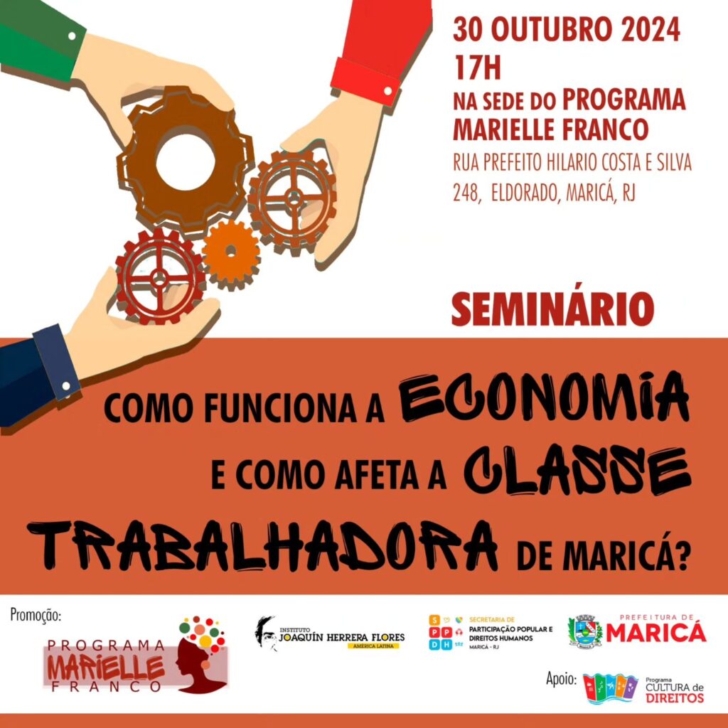 Seminário sobre economia e classe trabalhadora de Maricá