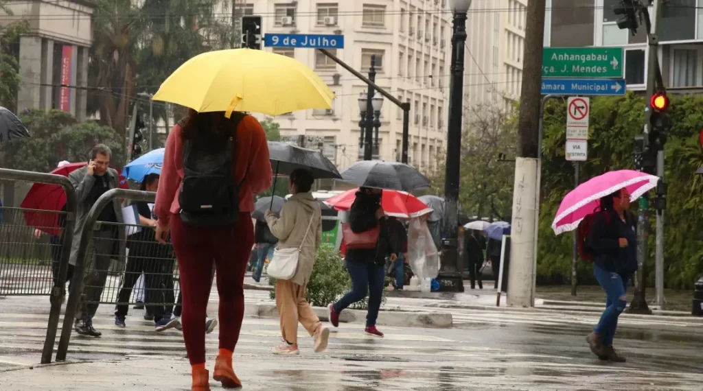 tempestade em São Paulo